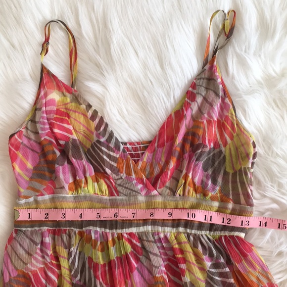 Trina Turk Floral Print Silk Belted Maxi Dress - Picture 6 of 14